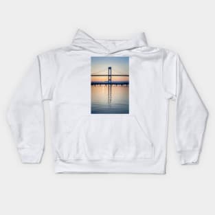 Newport Bridge Sunrise Kids Hoodie